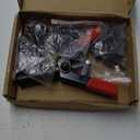 Rivet Gun Set with 3 Sizes Nylon Blind Rivets, 30 Pieces, Hand Riveter Suitable for Automotive and More