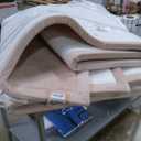 Baby Play Mat for Floor,1.3" Thick Elasti Foam Tummy Time Mat,Soft Coral Velvet Nursery Rug,79in×110in×1,2in Extra Large Non Slip for Crawling,Toddlers,Infants,kids,Tatami Style for Living Room,Classroom,Playroom(Beige)