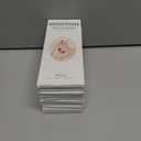 10 x Semi Cured Gel Nail Strips|Works with Any UV/LED Lamps|20 Pcs Gel Nail Stickers|Long-Lasting Two Weeks and Easy to Apply & Remove|Pink Glitter