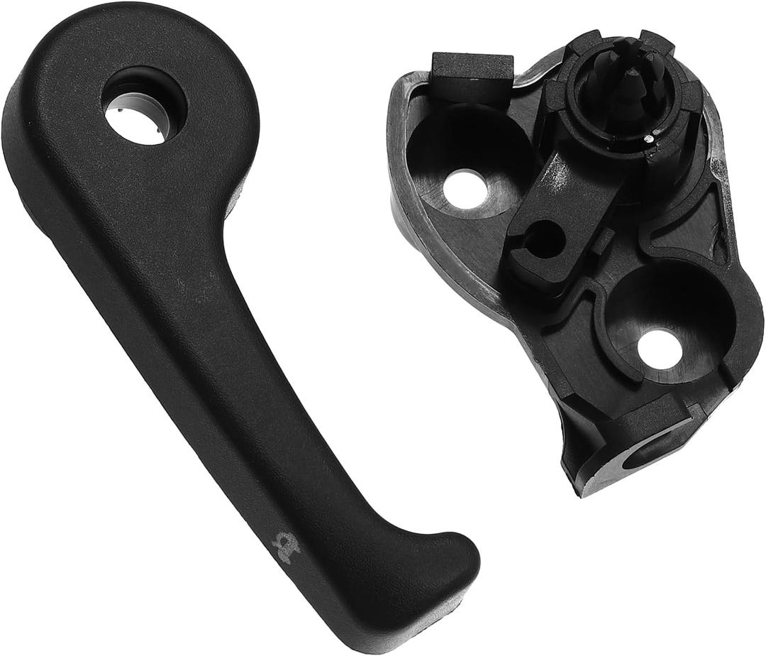 No.81180-2B000 / Hood Release Base Handle Assembly for Hyundai Santa Fe 2007-2022 / Front/Durable Plastic / 1Set Black