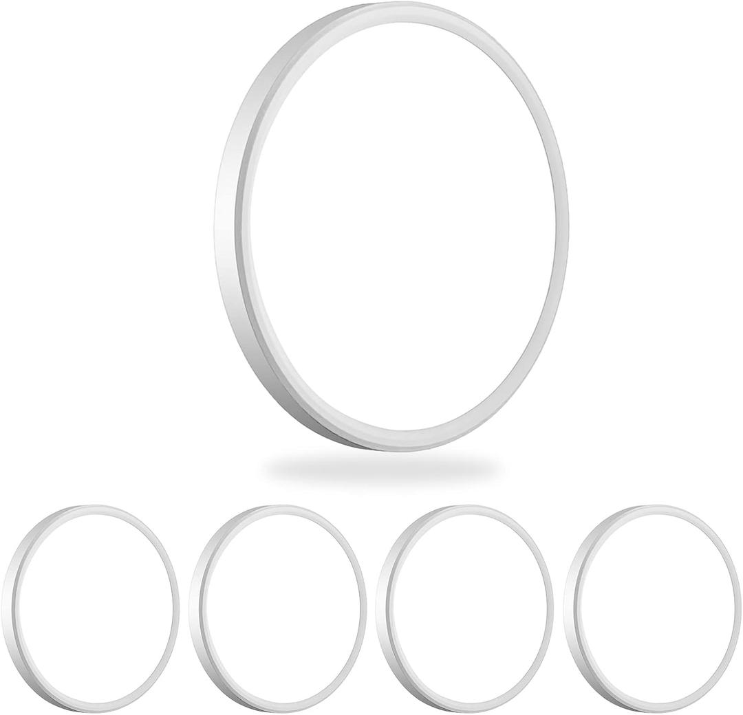 MODERN 4-Pack Super Thin 9inch 2800lm Flush Mount LED Ceiling Light White, 5000K Daylight, Ceiling Light Surface Mount for Bedroom, Living Room, Dining Room, Garage, Office