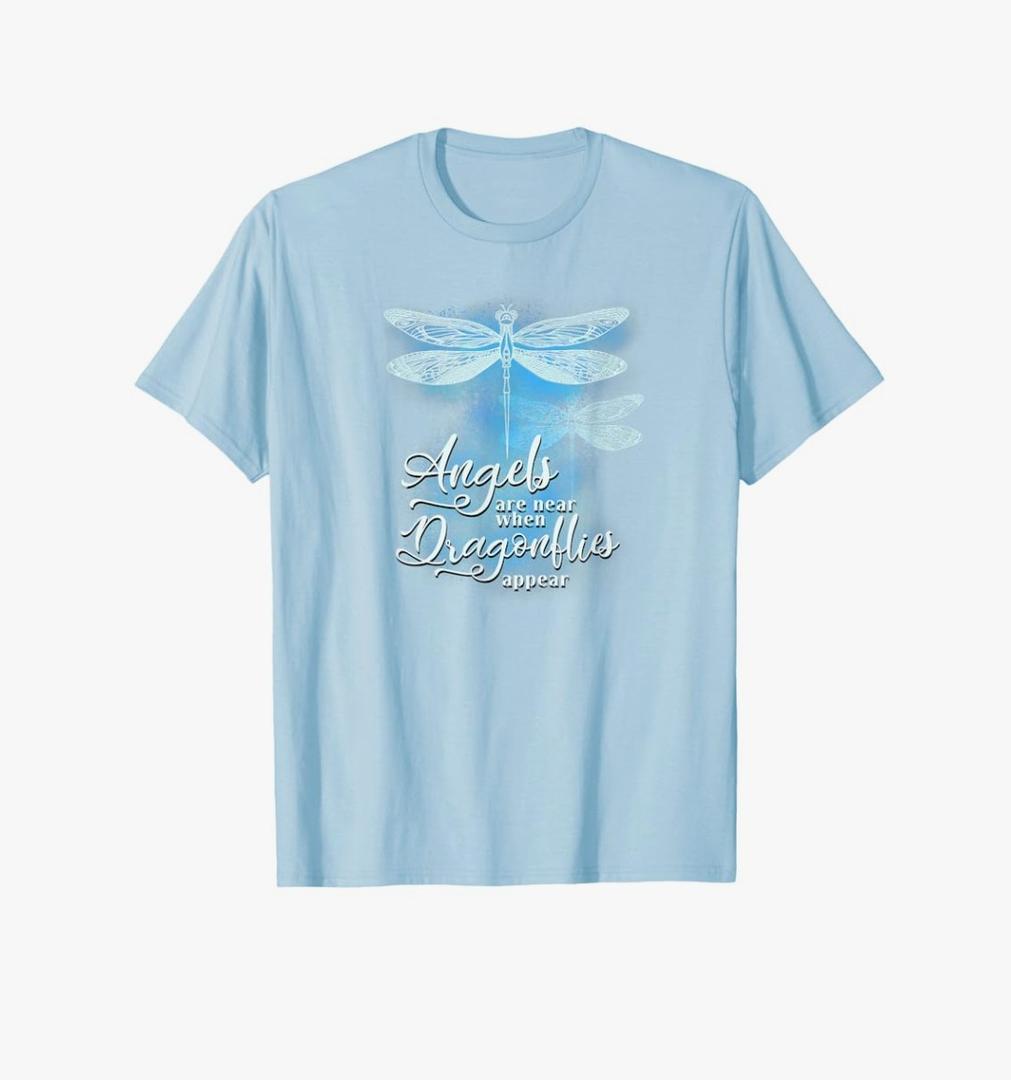 dragonfly gifts dragonflies clothes hippie gift wings T-Shirt, S