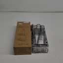 Shower Caddy Hanging Bathroom Organizer: Rustproof Shelf for Inside Shower - No Drilling Racks Over Showerhead - Bath Shelves for Shampoo Soap (Black)