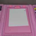 DLUCKY 208 PCS Art Supplies, Drawing Art Kit for Kids Adults Art Set with Double Sided Trifold Easel, Oil Pastels, Crayons, Colored Pencils, Watercolor Pens Gift for Girls Boys Artist,Pink