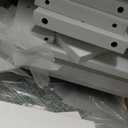 TUTOTAK Narrow Bookshelf, 8-Tier Bookcase, Spine Book Shelf for Small Space, Corner Standing Shelf for Living Room, Office, Study, Entryway, White BS06BW008