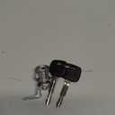 Tailgate Door Lock Cylinder&Key Compatible for Toyota Tundra 2014-2021 Tacoma 2016-2022 Back Rear Door Lock Cylinder Replace 69055-0C030