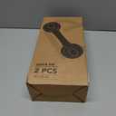 2 Pack 12 Inch Grab Bars for Bathtubs and Showers for Seniors, Heavy Duty Shower Handle for Elderly, Suction Cup Removable Handrails Handicap Bath Grip Bathroom Safety Grips (Gray