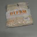 BTFBM Casual Fall Tops for Women 2025 Long Sleeves Solid Shirts Crew Neck Loose Fit Work T Shirt (Beige, XXL)