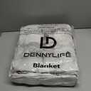 Faux Fur Throw Blanket, Bunny Blanket with Bubble Texture, Reversible Fluffy Blankets for Couch and Bed, Soft Cozy Faux Rabbit Fur Blanket for Home Décor, Tie-dye Bubble Texture