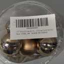 1.57" Bronze Christmas Balls Ornaments 40 Pcs Shatterproof Christmas Ornaments Set Matte Mini Bronze Ornament for Xmas Tree Halloween Holiday Party