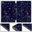 Tuiklol Case for Samsung Galaxy Tab A7 Lite 8.7 inch 2021 Model SM-T220 T225 T227 Built-in S-Pen Holder TPU Protective Hard Back Shell for Tab A7 Lite 7.8'' Smart Cover,North Star