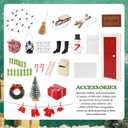 Advent Calendar 2025 Christmas Kit Activities Accessories Gifts Calendar Christmas Mini Toys for Doll Decor Than 24 Days (B)