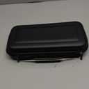 Orzly Carry Case Compatible with Nintendo Switch and New Switch OLED Console  Black Protective Hard Portable Travel Carry Case Shell Pouch with Pockets for Accessories and Games