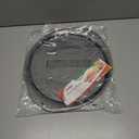RavisingRidge Pizza Pan - 14 Inch Nonstick Pizza Pan for Oven with Widen Handles for Cooking, Baking, and Grilling - Durable, Even Heating, Long-Lasting Kitchen Cookware (1, Black)