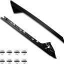 A-Pillar Molding Trim Kit Compatible with 2011-2019 Ford Explorer Left Driver Side Outer & Inner Windshield Molding Trim Replace BB5Z-7803145-AA 926-450 BB5Z-7803137-AA BB5Z-7803137-AB BB5Z-7803137-BA