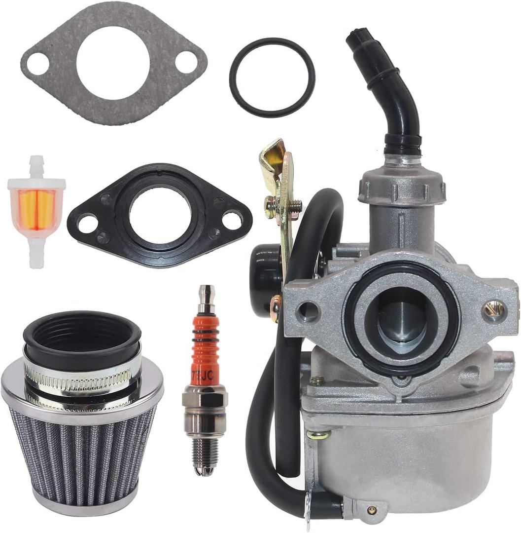 PZ19 Carburetor Compatible Chinese TaoTao 125cc 110cc 90cc 70cc 50cc 4 Stroke ATV Go Kart Pit Dirt Bike Quad Assembly