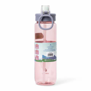 Manna™ Push™ Water Bottle - Pink, 39 oz