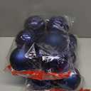 Navy Blue 2.5" Christmas Balls Christmas Tree Decoration Ornaments Shatterproof Hanging Balls for Birthday Halloween Holiday Wedding Decorations Set of 2 Pack