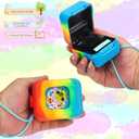 YouKnow Silicone Case for Bitzee Magicals Interactive Toy Digital Pet and Case, Protective Skin Sleeve for Bitzee Virtual Electronic Pets Accessories (Case Only) (Colorful)