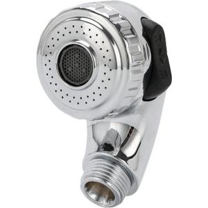 LukLoy 1 Pack Salon Shampoo Bowl Sprayer Head Side Control 2-Mode Switch, High-Pressure Professional Standard G1/2 Handheld Faucet Sprayer Replacement for Salon Sink Hose, Spa & Pedicure Chairs