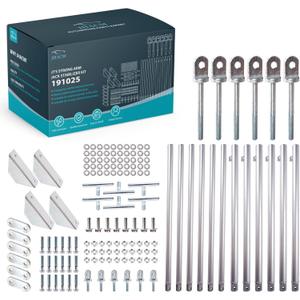 JT's Strong Arm 5th Wheel Stabilizer Kit - Easy Bolt-on Install, Fits All Models, Telescoping Design, Stops Shaking, Compatible with Fifth Wheel RV and Travel Trailer