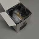 Boperzi Black Toothbrush Holders for Bathroom, Electric Toothbrush Holder with Bamboo Divider, Detachable Anti-Slip Toothbrush and Razor Holder Drainage for Shower, Toothbrush Organizer and Storage