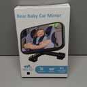 Baby Car Mirror for Baby Hook Clip Design Never Shake Baby Mirror for Car Seat Mirror Rear Facing Newborn Essentials Easy Install Back Seat Mirrors for Car ShatterProof Crash Tested Baby Shower Gifts