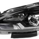 Nakkaa Driver Side Headlight Assembly Compatible with Sentra S SV SR SL Sense Nismo Exclusive Advance 2016-2019 Headlamp 26060-5UD5A NI2502263 Left