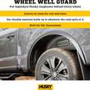 Husky Liners Wheel Well Rear Guards | Fits 2021-2026 Ford F-150 (Excludes Raptor & Continuously Controlled Damping) | Rear, 2-pc. Black - 79161