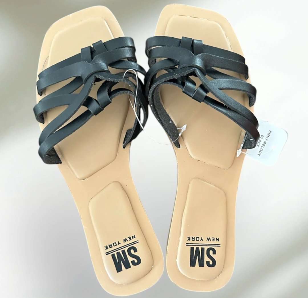 NWT SM New York Woven Braided Sandals, Size 11