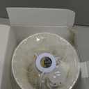 KDG Cordless Portables Table Lamp, LED Fabric Shade Small Desk Lamps, 4000mAh Battery Powered Lighting, 2700K Stepless Dimmable Light for Living Room, Dining Room, Bedroom, Bedside (Bronze)