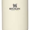 STANLEY IceFlow Flip Straw Tumbler with Handle 30 oz | Twist On Lid and Flip Up Straw | Leak Resistant Water Bottle | Insulated Stainless Steel |BPA-Free | Citron (Cream)