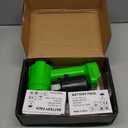 Leaf Blower Cordless, Handheld Leaf Blower with 2 X 4.0Ah Battery and Charger, 6 Speed Modes, Lightweight Blowers for Lawn Care, Patio, Yard, Dust,Blowing Leaves,Snow (Green)