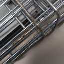 VEVOR Live Animal Cage Trap, 31" x 10" x 12" Humane Cat Trap Galvanized Iron, Folding Animal Trap with Handle for Rabbits, Stray Cats, Squirrels, Raccoons, Groundhogs and Opossums