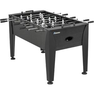 Atomic Pro Force Foosball Table – 56” Official Size Arcade Table with Carbon Fiber Style Design, Perimeter Ramp, Slide Scoring, Built‑in Ball Return