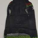 Dog Christmas Sweater, Soft Warm Pet Clothes Coat for Small Medium Large Dogs and Cats Boy Girl, Fall Cozy Holiday Turtleneck Knitting Collar Pullover Pup Outfit Costume for Thanksgiving New Year (Black Deer)