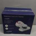 Mattress Vacuum Cleaner, Handheld UV Bed Vacuum Cleaner 16KPa & 12800 Vibrations Per/Min Upgraded Effectively Clean Up Bed, Pillows, Cloth Sofas, Carpets and Ther Fabric Surfaces (Red - Wired)