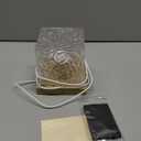 YXQUA Northern Lights Ocean Wave Projector Light, Galaxy Light Projector, 16 Colors Gradual Rotating Flame Water Ripple Ambient Night Light Non-Wood for Bedroom, Room Decor, Kids Room (Plug-in) (4.2 inches)