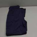 baleaf Women's Fleece Lined Pants Winter Thermal Water Resistant Crossover Flare Leggings Warm Bootcut Hiking Outdoor (X-Small Petite, Navy)