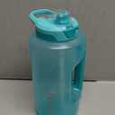 Goals Half Gallon Water Bottle with Straw (64 Ounces, Aquaviva)