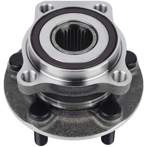 KUSATEC 513303 Front Wheel Bearing and Hub Assembly Compatible with 2008-2014 Subaru Forester Impreza 2013-2014 XV Crosstrek 2005-2014 Subaru Outback Legacy, 5 Lug Bolts w/ABS