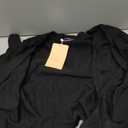 McVanedy Women's Long Sleeve Cropped Cardigan Sweaters Jackets Open Front Shrugs for Dresses Black M