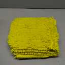 OLANLY Dog Door Mat for Muddy Paws 30x20, Absorbs Moisture and Dirt, Absorbent Non-Slip Washable Doormat, Quick Dry Chenille Mud Mat, Entry Indoor Entryway Carpet for Inside Floor, Lemon Yellow