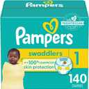 Pampers Swaddlers Newborn Diapers Size 1 140 Count