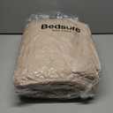 Bedsure Tufted Boho Comforter Set Full Size - Khaki Boho Bed Set, GentleSoft 3 Pieces Farmhouse Shabby Chic Embroidery Bedding, Gifts for Woman, Soft Jacquard Full Comforter for All Seasons (09 - Khaki - Elegant)