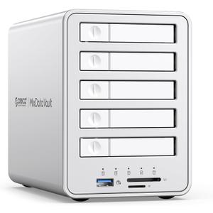 ORICO All-Flash 2.5-inch USB-C Docking Station with 5 Gbps Data Transfer Speed, Compatible with 2.5'' SSD, Featuring 10 Gbps Hub Expansion and Support for Up to 40 TB Storage Capacity
