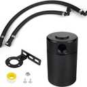 BHB Oil Catch Can Compatible with Chevy Silverado 2019-2022 & GMC Sierra 1500/Tahoe/Suburban/Yukon 2021-2022 3oz Oil Separator