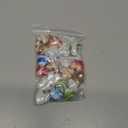 Cheriswelry 20pcs Heart Pearlized Handmade Lampwork Glass Beads Colorful Crystal Love Heart Loose Spacer Beads Charms 20mm for DIY Craft Earirng Bracelet Necklace Jewelry Making Decoration