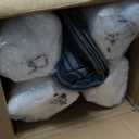 Sunbrella Decorative Outdoor Water Repellent Throw Pillows with Inserts, Set of 4, 20" x12" Pillows for Patio, Backyard, Bed, Couch, and Patio Furniture, Troupe Dock