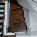 PRAISUN 61" L Shaped Desk with Power Outlets and USB-C Port, Reversible Computer Corner Office Desk with 4 Fabric Drawers and 2 Height-Adjustable Shelves, Large for Gaming Writing Study, Rustic Brown